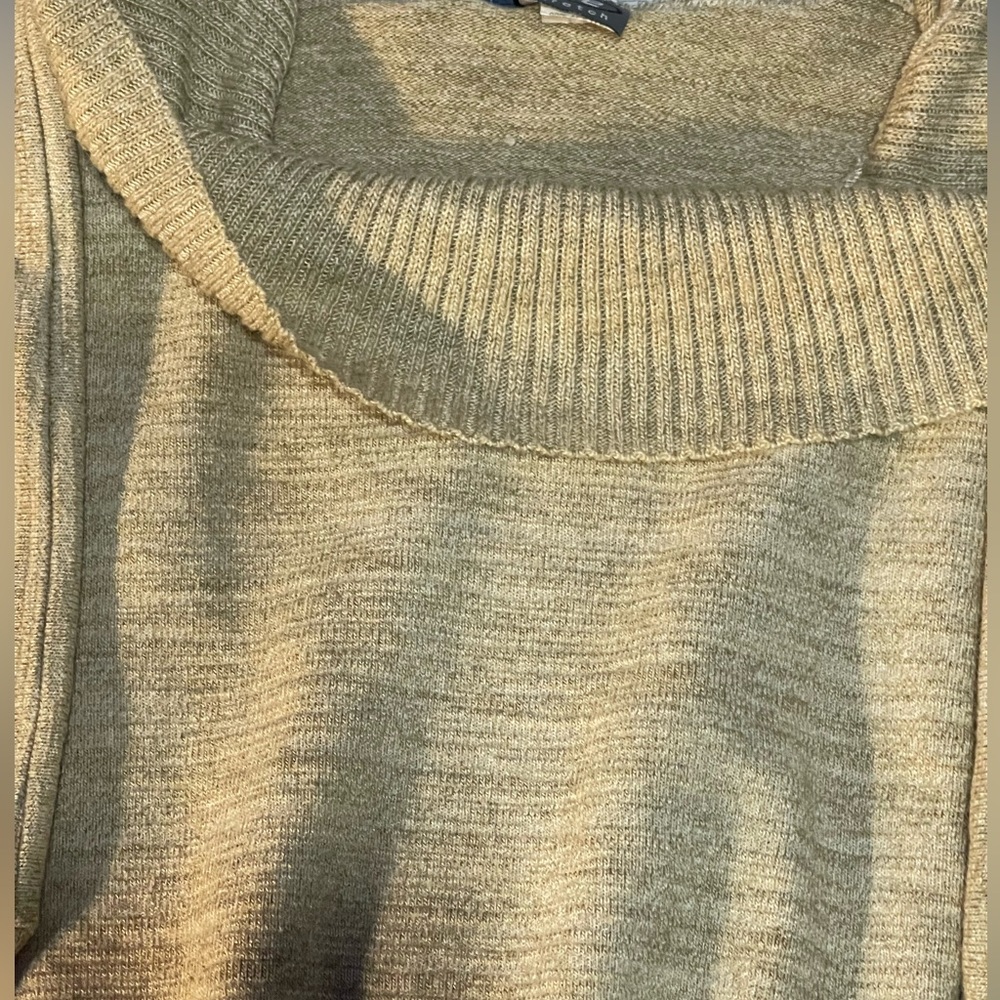 Tan cropped sweater